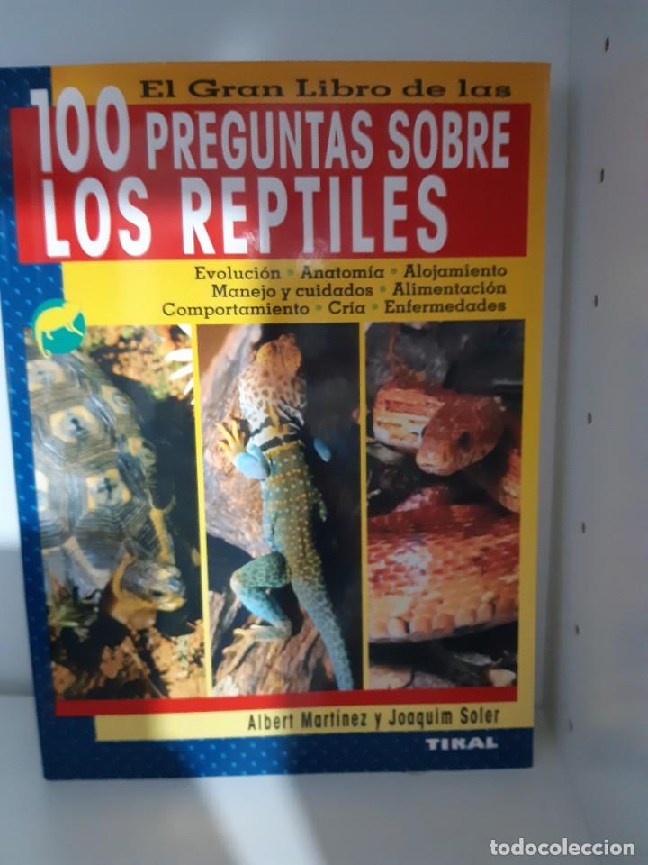 Libros: 100 PREGUNTAS SOBRE REPTILES - Foto 1