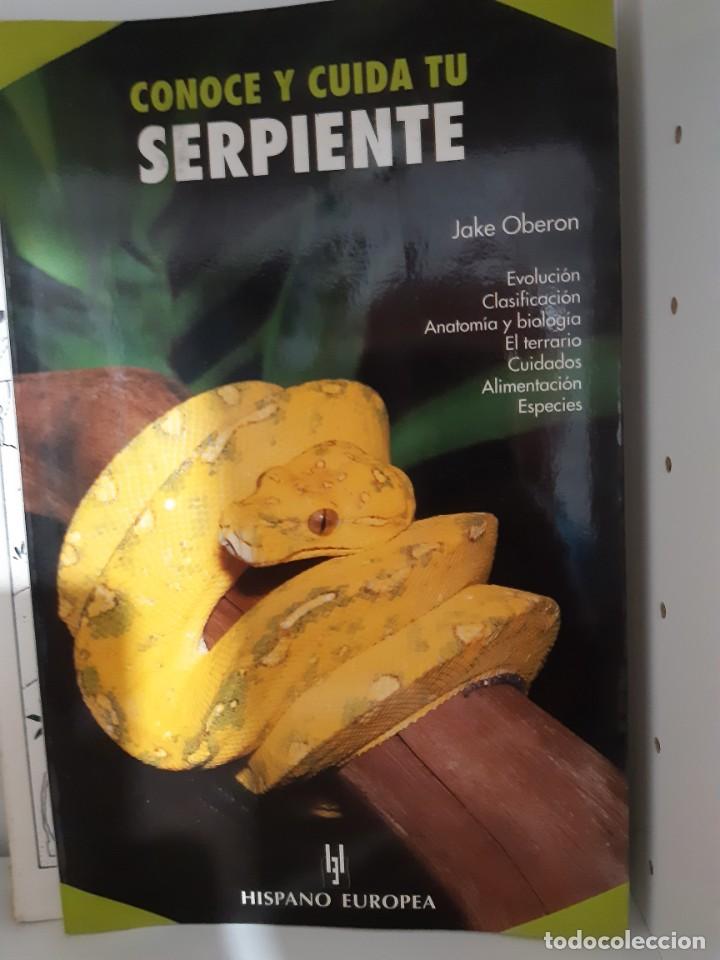 Libros: CONOCE Y CUIDA TU SERPIENTES - Foto 1