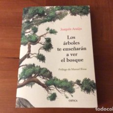 Livros: J. ARAUJO. EL BOSQUE. LA MAS BELLA Y NECESARIA CREACIÓN DE LA VIDA. Lote 295563243