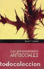 books: Las personalidades antisociales - Lykken, David T.