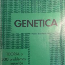 Libros: GENETICA, TEORIA Y 500 PROBLEMAS RESUELTOS, WILLIAM D STANSFIELD. Lote 362787565
