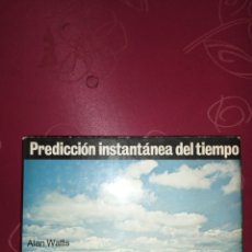 Libros: PREDICCIÓN INSTANTÁNEA DEL TIEMPO