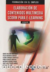 books: ELABORACION DE CONTENIDOS MULTIMEDIA SCORM PARA E-LEARNING IFCT047PO - DAVID ROLDAN MARTINEZ