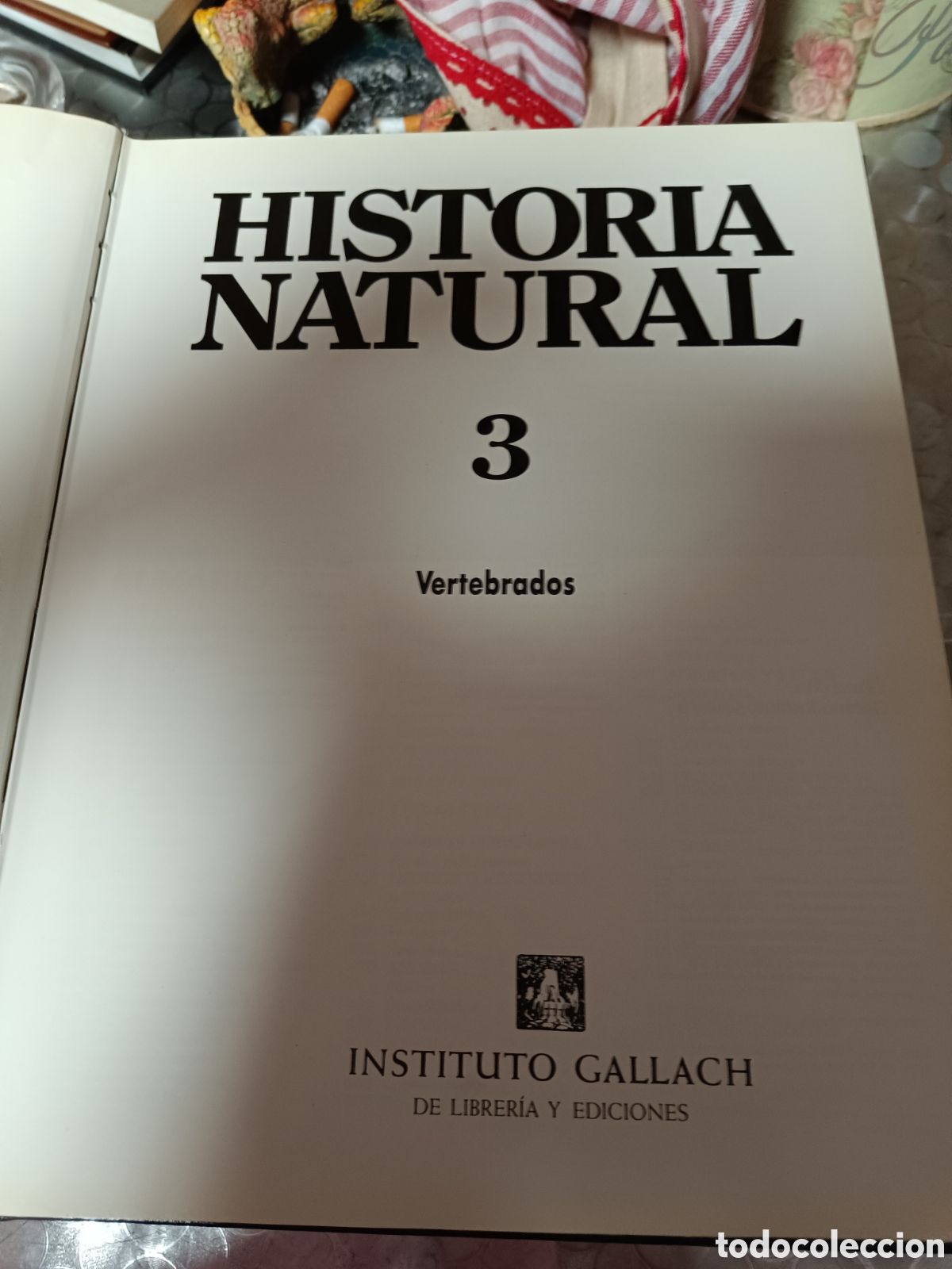 Libros: Historia natural tomo 3 - Foto 2