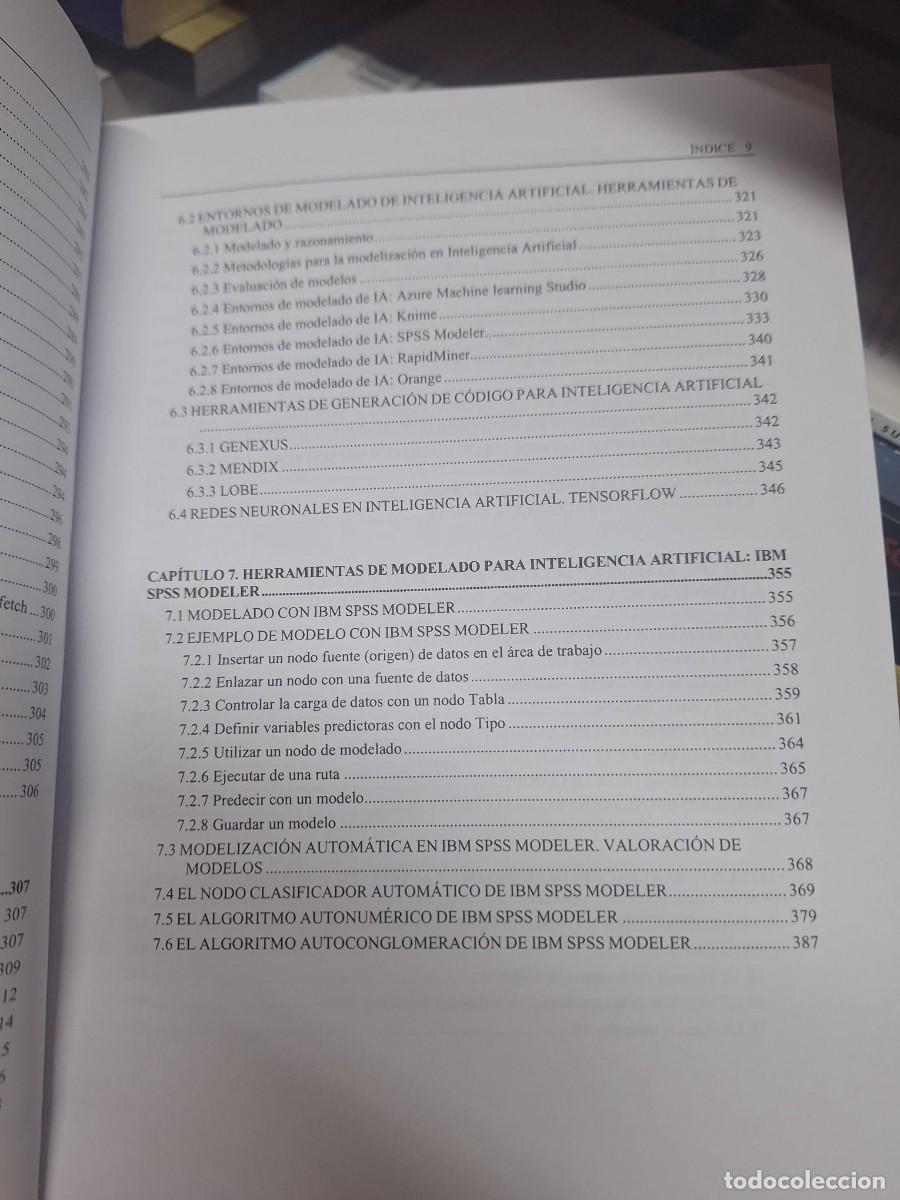 Libros: Programacion de Inteligencia Artificial - P&eacute;rez L&oacute;pez, C&eacute;sar - Foto 5