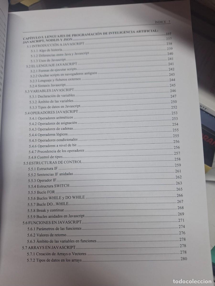 Libros: Programacion de Inteligencia Artificial - P&eacute;rez L&oacute;pez, C&eacute;sar - Foto 7