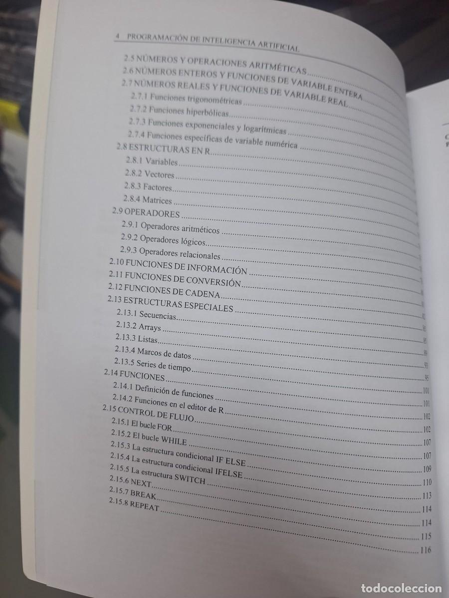 Libros: Programacion de Inteligencia Artificial - P&eacute;rez L&oacute;pez, C&eacute;sar - Foto 10