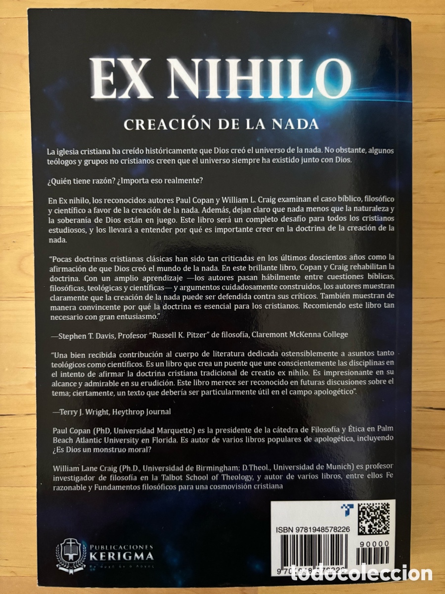 Libros: Ex Nihilo: Creaci&oacute;n de la nada - Foto 2