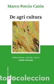 Libros: De la agricultura - Cat&oacute;n, Marco Porcio