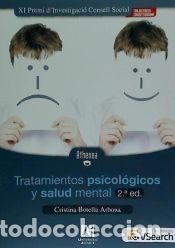 Libros: Tratamientos psicol&oacute;gicos y salud mental - Botella Arbona, Cristina