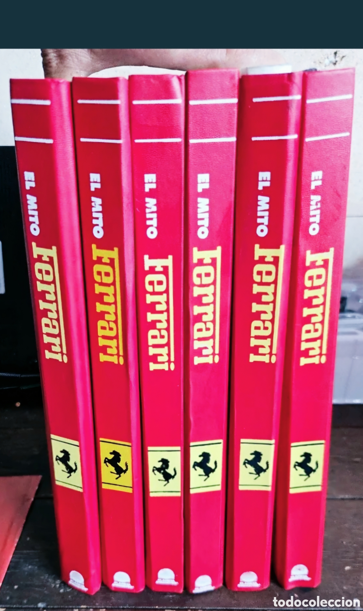 Libros: Enciclopedia Completa &rdquo;El Mito Ferrari&rdquo; - 6 Tomos (Planeta DeAgostini)
