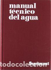 Libros: Manual t&eacute;cnico del agua - Degr&eacute;mont - Foto 1