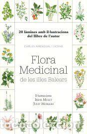Libros: 20 l&agrave;mines amb il&middot;lustracions del llibre de l?autor Carles Amengual i Vicens: Flora Medicinal de