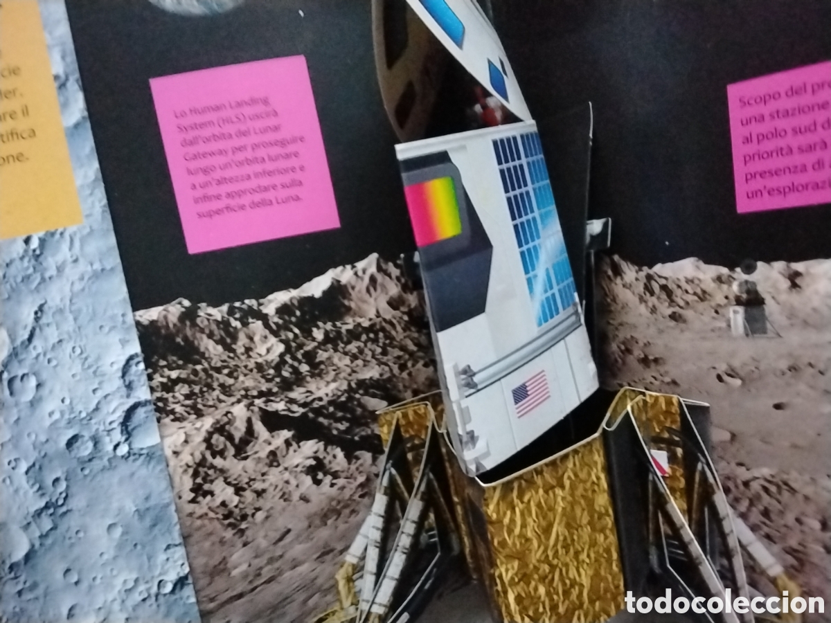 Libros: LIBRO EN 3D PROGRAMA DE LA NASA CARTON - Foto 7