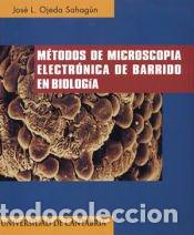 Libros: M&eacute;todos de microscopia electr&oacute;nica de barrido en biolog&iacute;a - Ojeda Sahag&uacute;n, Jos&eacute; L.
