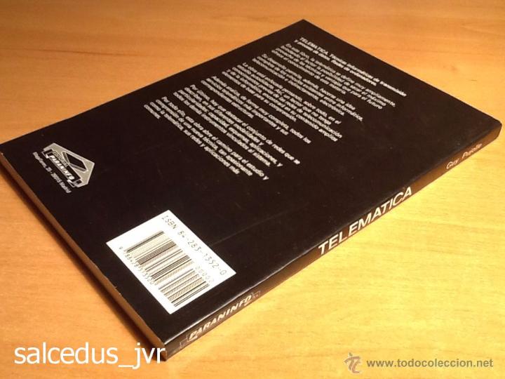 Libros: Telem&aacute;tica Inform&aacute;tica Transmisi&oacute;n Redes Ordenadores Guy Pujolle Paraninfo Libro Nuevo - Foto 4