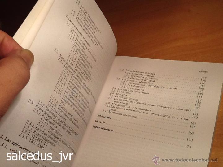 Libros: Telem&aacute;tica Inform&aacute;tica Transmisi&oacute;n Redes Ordenadores Guy Pujolle Paraninfo Libro Nuevo - Foto 7