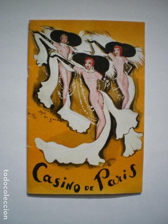 Libros: CASINO DE PARIS ANTIGUO CATALOGO 1955 - Foto 1