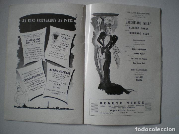 Libros: CASINO DE PARIS ANTIGUO CATALOGO 1955 - Foto 2