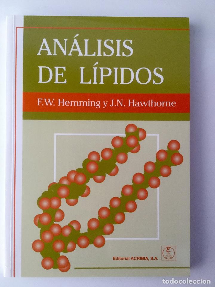 Libros: An&aacute;lisis de l&iacute;pidos. Acribia. NUEVO - Foto 1
