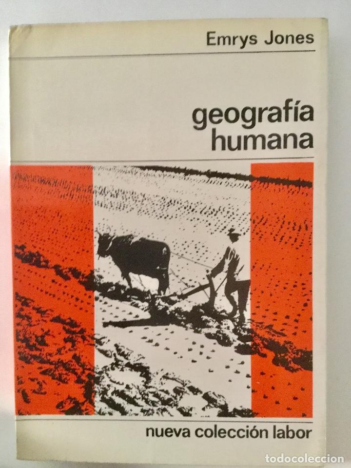 Libros: Geograf&iacute;a humana. E. Jones. NUEVO - Foto 1