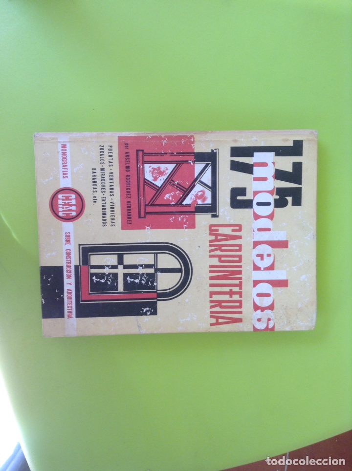 Libros: Libro de Carpinteria de Ceac a&ntilde;o 1965 - Foto 1