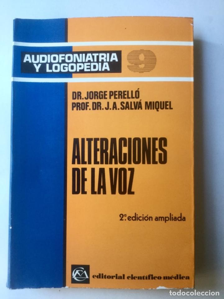Libros: Alteraciones de la voz. 2&ordf; Edici&oacute;n. Cient&iacute;fico M&eacute;dica. - Foto 1