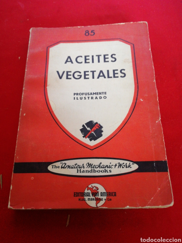 Libros: Aceites vegetales profusamente ilustrado editorial pan Am&eacute;rica - Foto 1