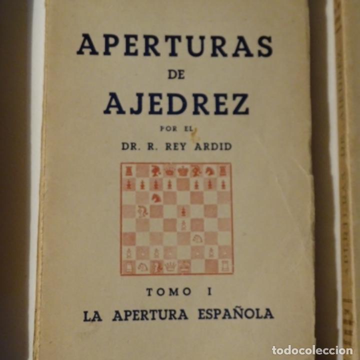 Libros: 5 libroos de ajedrez.rey ardid.aperturas,como jugar,etc.1945 - Foto 3