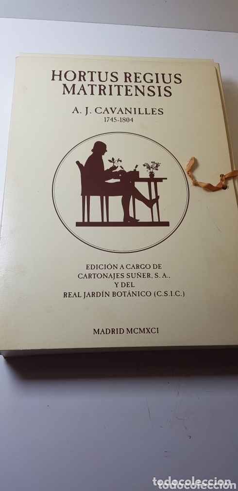 Libros: HORTUS REGIUS MATRINENSIS,CAVANILLES facsimil. - Foto 1