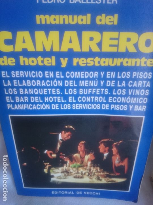Libros: Manual del camarero - Foto 1