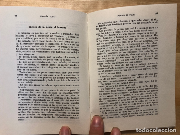 Libros: PESCAR ES FACIL&nbsp; - JOAQUIN AGUT - Foto 3