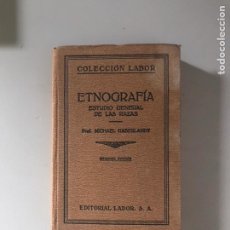 Libros: COLECCIÓN LABOR ETNOGRAFÍA SEGUNDA EDICIÓN. Lote 181433487