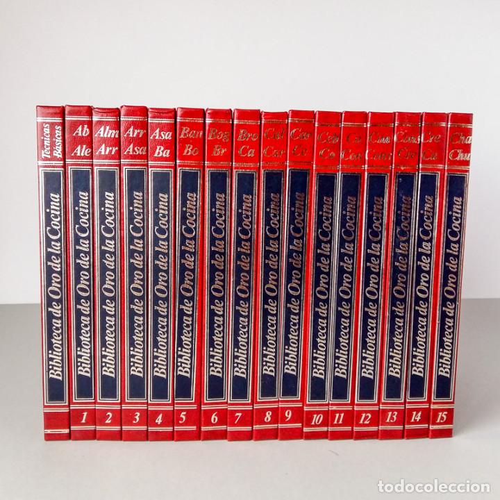 Libros: Libros Biblioteca de Oro de la Cocina 16 tomos - Foto 1