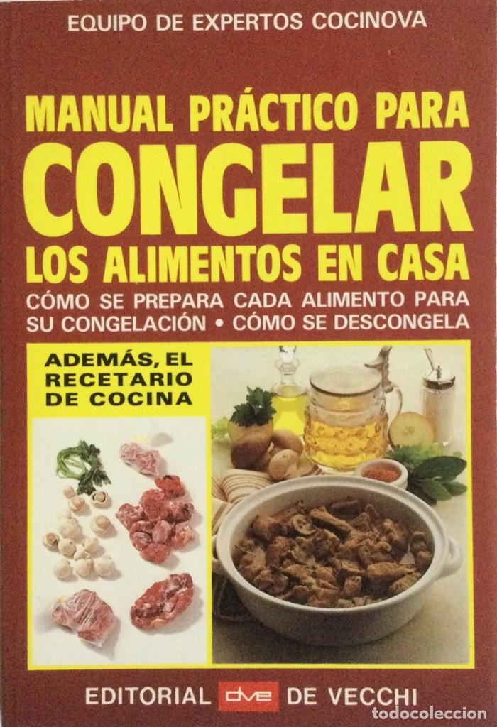 Libros: Manual pr&aacute;ctico para congelar los alimentos en casa. De Vecchi. NUEVO - Foto 1