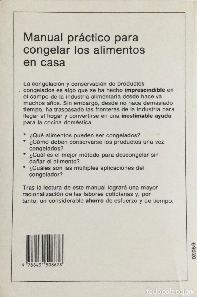 Libros: Manual pr&aacute;ctico para congelar los alimentos en casa. De Vecchi. NUEVO - Foto 2
