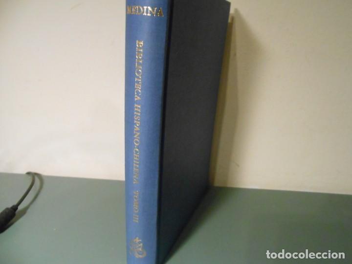 Libros: BIBLIOTECA HISPANO - CHILENA. TOMOS I Y III - Foto 1
