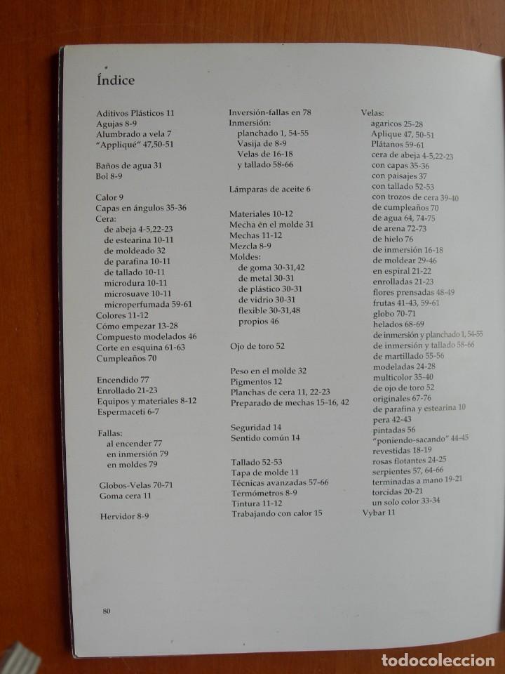 Libros: COMO HACER ARTESANIA CON VELAS / DAVID CONSTABLE - Foto 4