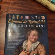 Libros: THE CULT OF WINE, EDMOND DE ROTHSCHILD. Lote 285767523