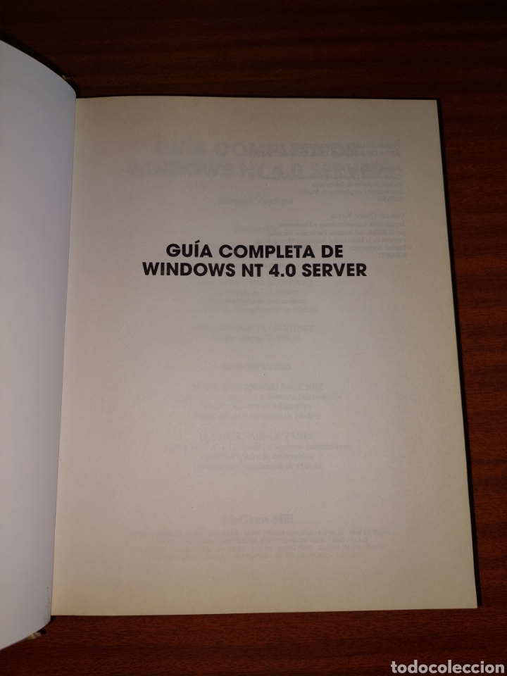Libros: Gu&iacute;a completa de Windows NT 4.0 Server - Foto 1
