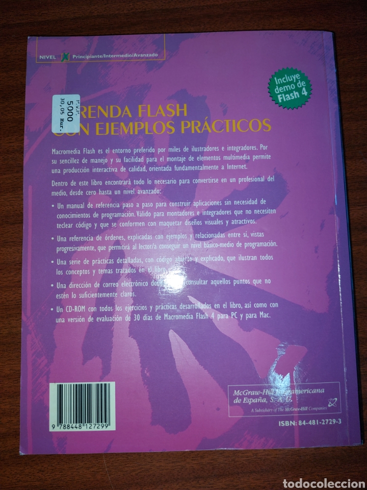 Libros: Flash 4 gu&iacute;a de aprendizaje - Foto 3