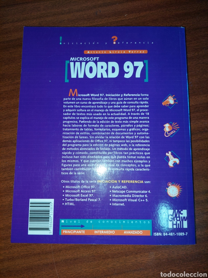 Libros: Microsoft Word 97 - Foto 3