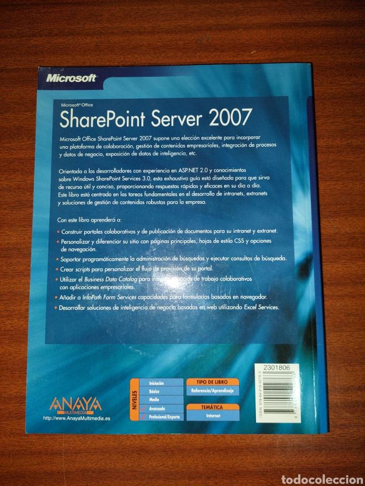 Libros: SharePoint Server 2007 - Foto 3