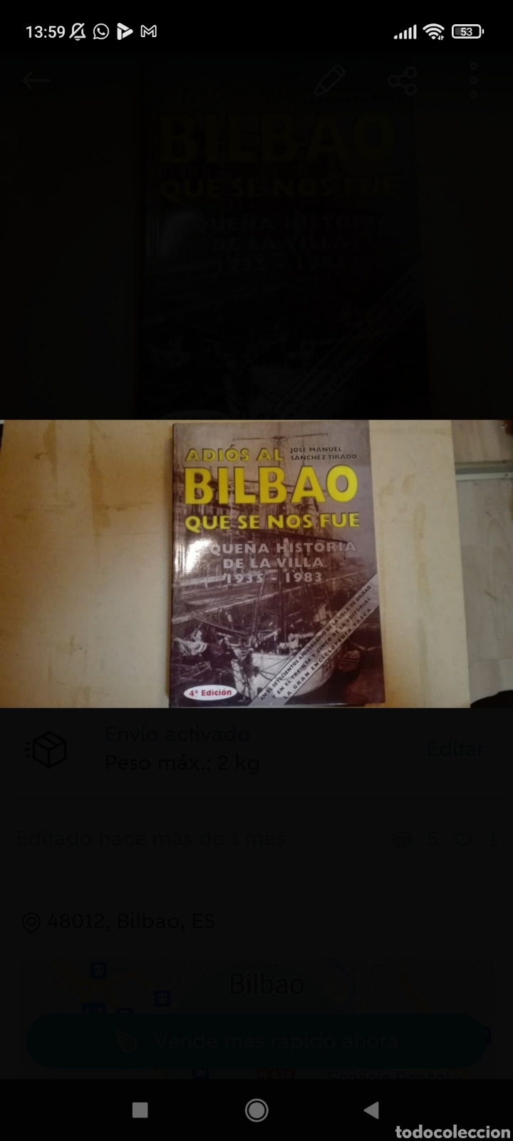 Libros: Adios al Bilbao que se nos fue - Foto 1
