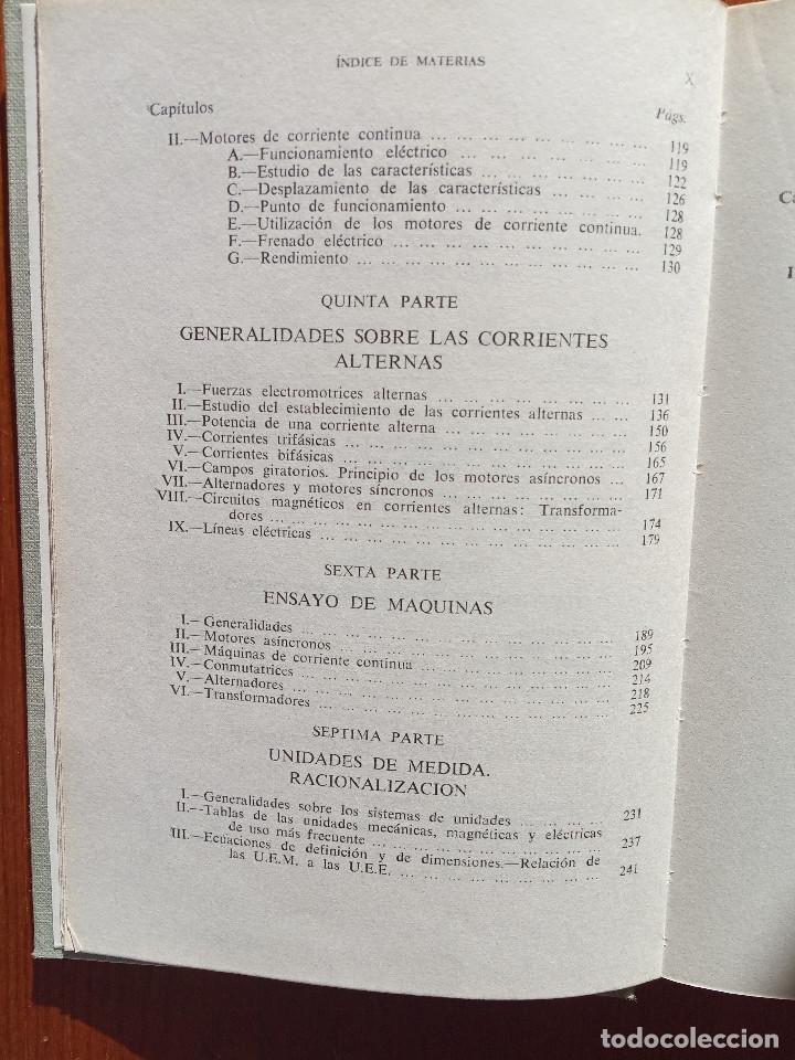 Libros: COMPENDIO DE ELECTROTECNIA APLICADA. Denis Papin - Foto 4
