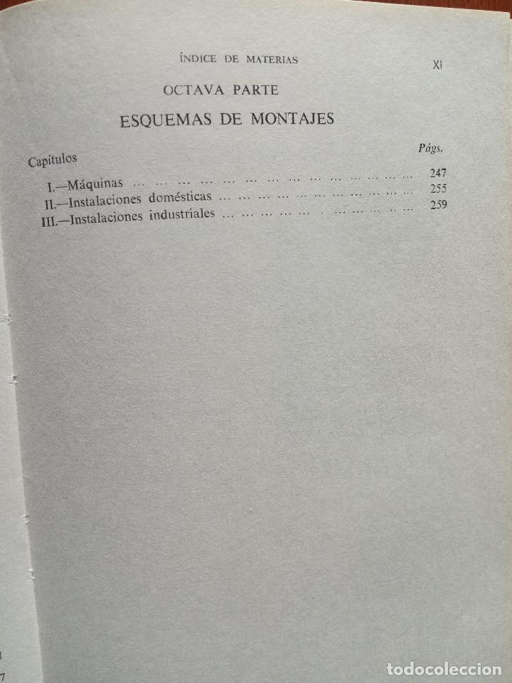 Libros: COMPENDIO DE ELECTROTECNIA APLICADA. Denis Papin - Foto 5