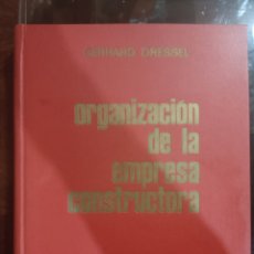 Libros: ORGANIZACIÓN DE LA EMPRESA CONSTRUCTORA. Lote 322649863