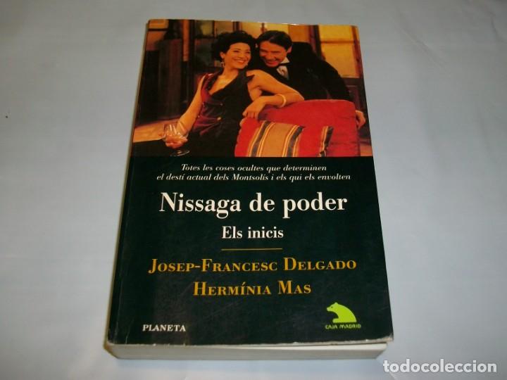 Libros: Nissaga de Poder (Ramon Llull) Tapa BLANDA &ndash;1997 Edici&oacute;n en Catal&aacute;n de Delgado - Foto 1