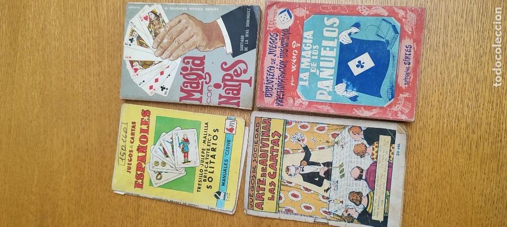 Libros: Lote libros magia cartas mago - Foto 1