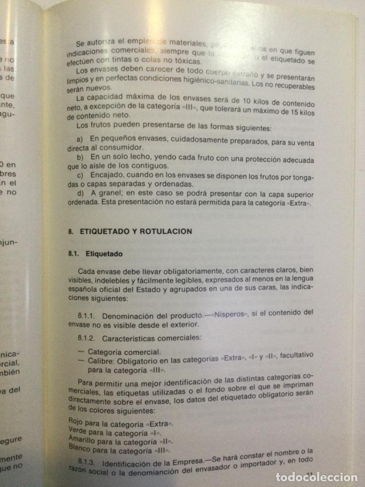 Libros: Norma de calidad para nisperos. NUEVO. - Foto 6